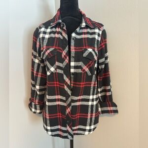 Ci Sono Plaid Shirt Size Small